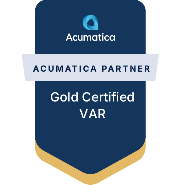 Acumatica Gold Certified VAR